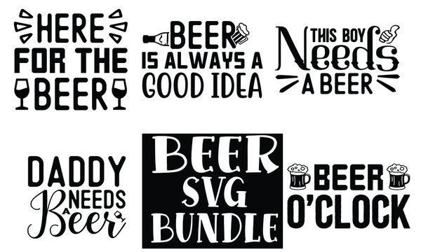 New Beer SVG Design