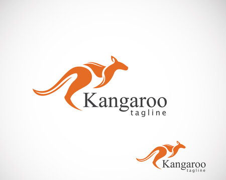 Kangaroo Logo Images Browse 8,610 Photos, and Adobe Video Stock – Vectors, | Stock