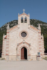 Fototapeta na wymiar Church of Saint Blaise in Ston, Croatia