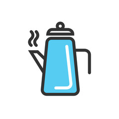 teapot icon vector illustration