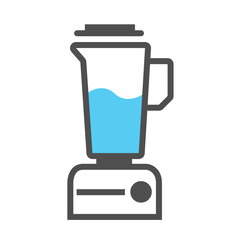 Simple Blender Line Icon Vector Illustration