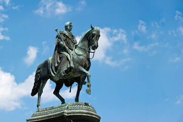 Reiterstandbild König Johanns I in Dresden