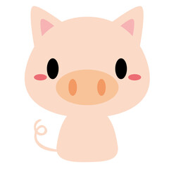 動物 イラスト こぶた04