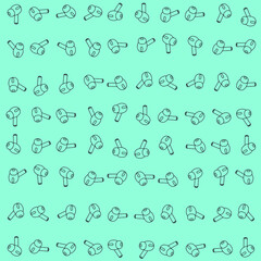 Airpods pattern background
