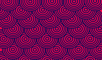 Fototapeta na wymiar seamless pattern with circles