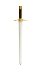 Warrior Sword Realistic Composition