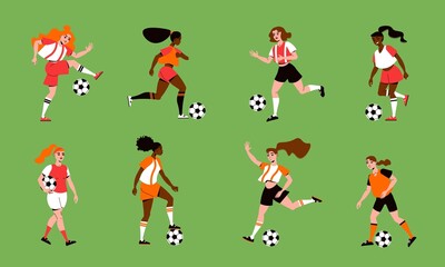 Women Football Set