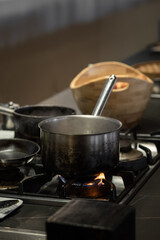 casserole sur la gazinière