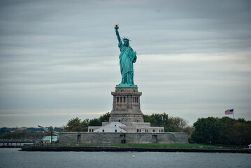 Statue of Liberty and the New York City