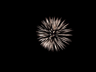 festive fireworks, fireworks in the night sky