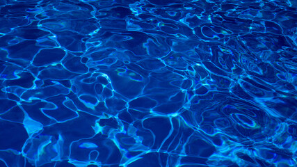 Swimming pool surface abstract background