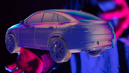 autonomous online car sharing service controlled