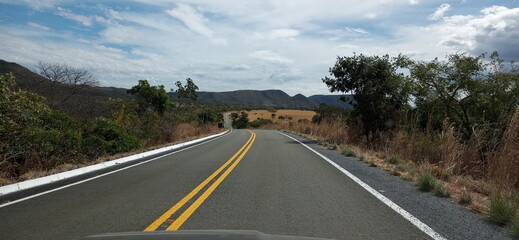 road in the mountains