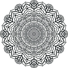 Luxury mandala pattern background design