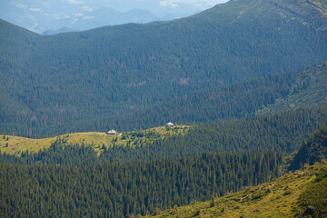 mountains in the mountains, 
on Mount Hoverla
