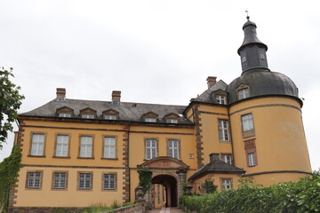 Obraz premium Schloss Friedrichstein in Bad Wildungen.
