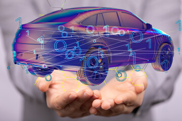 autonomous online car sharing service controlled