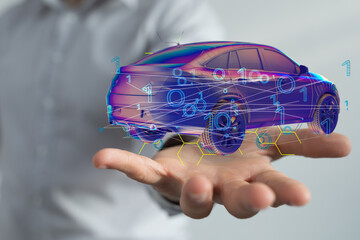 autonomous online car sharing service controlled