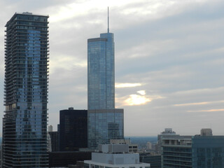 Naklejka premium skyscrapers