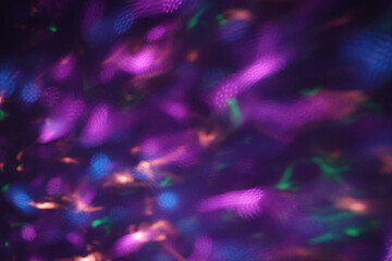 Abstract neon lights on the wall background