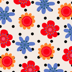 Abstract floral seamless pattern. Liberty style. fabric, covers, manufacturing, wallpapers, print, gift wrap.