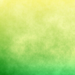 Gradient color yellow and green paper. Sky and cloud background.