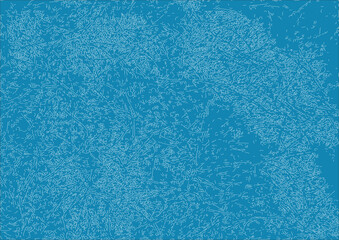 Frost grunge texture for wallpaper design. Blue textured background abstract pattern for winter design.