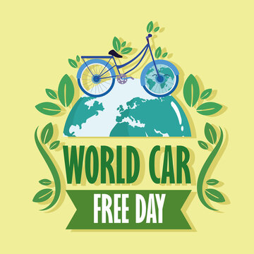 world car free ecological card