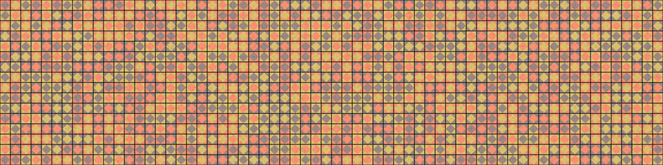 Abstract Geometric Pattern generative computational art illustration