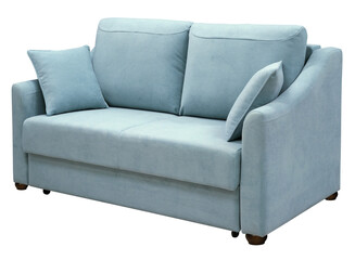 Sofa isolated on white background. Including clipping path