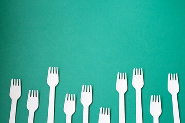 wooden forks