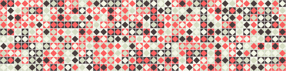 Abstract Geometric Pattern generative computational art illustration