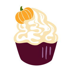 autumn cupcake