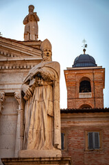 Renaissance church in Urbino Italy