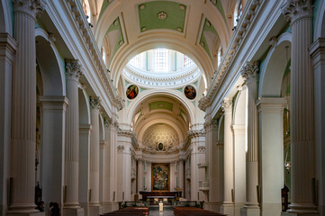 Renaissance church in Urbino Italy