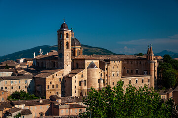 Renaissance church in Urbino Italy