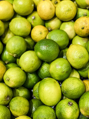 Lime fruits for sale.