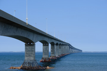 The Confederation Bridge on Prince Edward Island