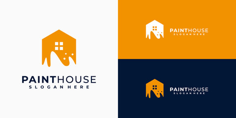 home painting logo Property Homes business
