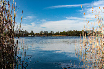 lake and sky