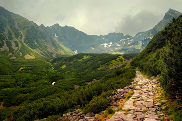Tatras, paysage de montagne