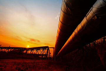 Oil pipeline, the oil industry equipment