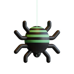 Halloween Bat 3D Rendering Illustration Element