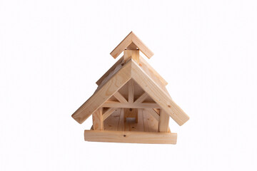 Obraz na płótnie Canvas wooden bird house