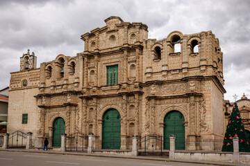 The Cathedral of Santa Catalina, Cajamarca, Peru