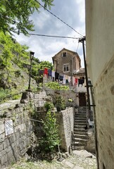 beautiful summer day in the city of kotor montenegro