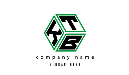 KTB polygon creative latter logo