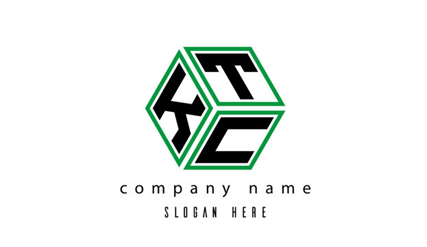 KTC polygon creative latter logo