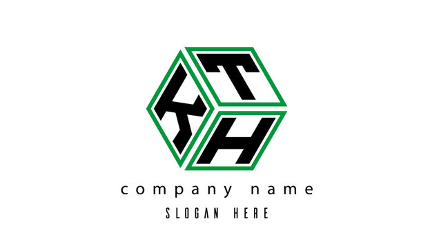 KTH polygon creative latter logo