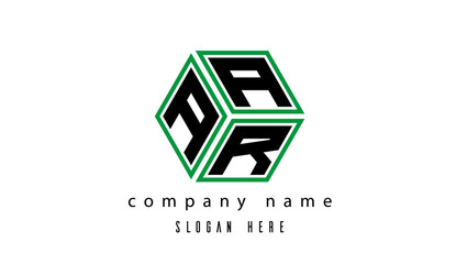AAR polygon creative letter logo